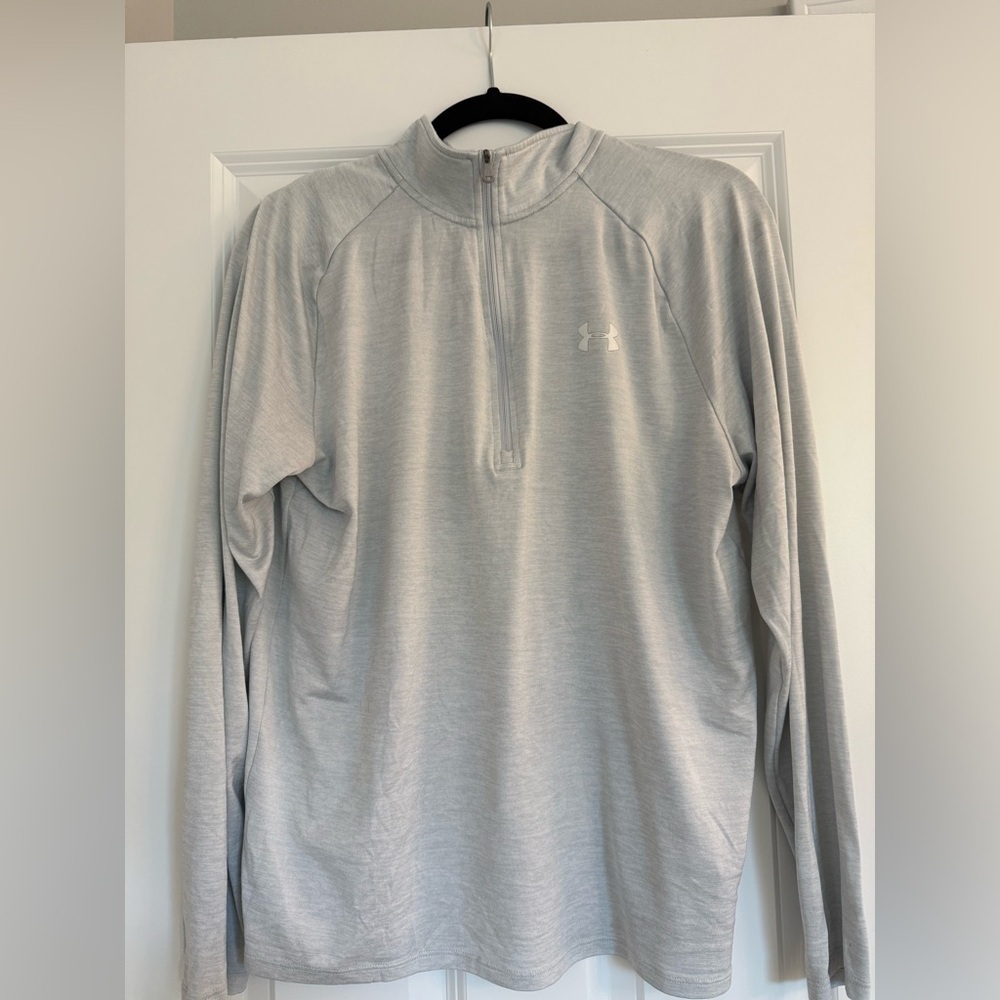 Under Armor Dry Fit Quarter Zip Pullover Men’s Size XL